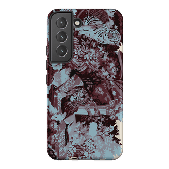 Tippi Blue Printed Phone Cases Samsung Galaxy S22 / Armoured by Desmond & Dempsey - The Dairy