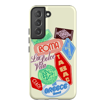 Well Travelled Printed Phone Cases Samsung Galaxy S22 / Armoured by The Dairy - The Dairy