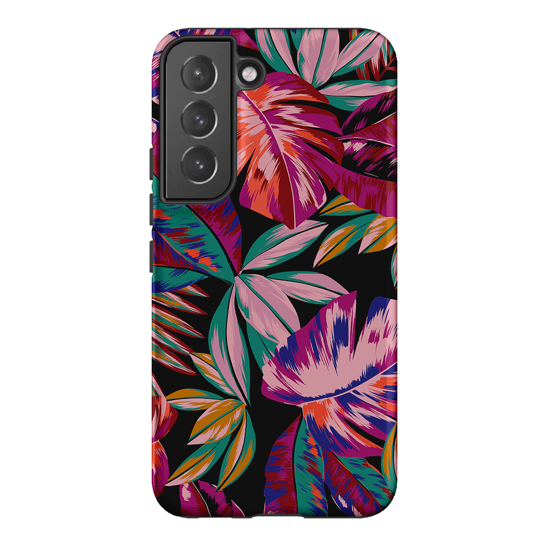Midnight Palm Printed Phone Cases Samsung Galaxy S22 / Armoured by Charlie Taylor - The Dairy