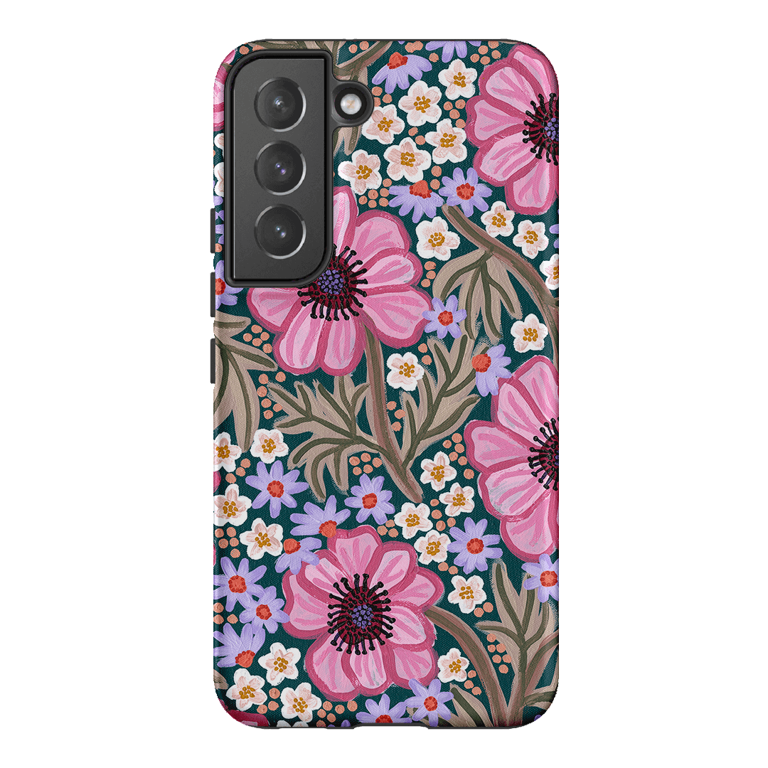 Pretty Poppies Printed Phone Cases Samsung Galaxy S22 / Armoured by Amy Gibbs - The Dairy