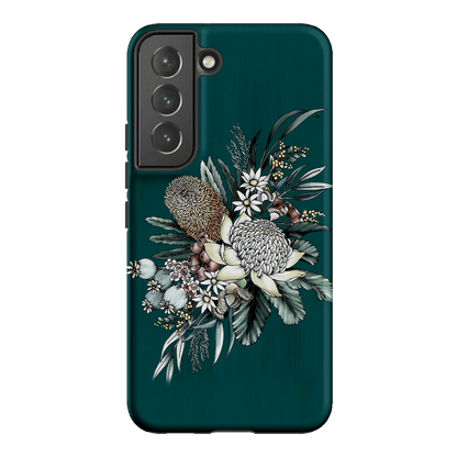 Teal Native Printed Phone Cases Samsung Galaxy S22 / Armoured by Typoflora - The Dairy