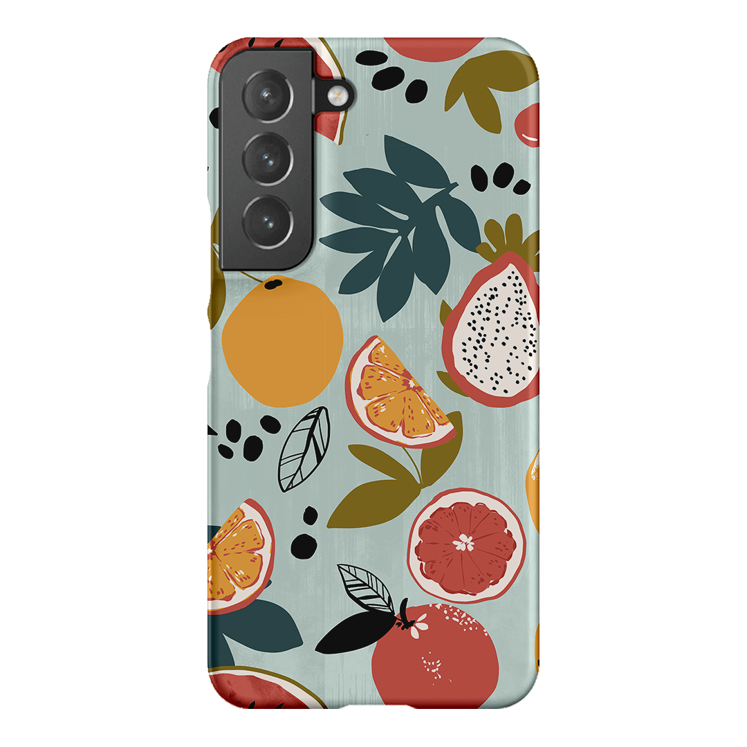 Fruit Market Printed Phone Cases Samsung Galaxy S22 Plus / Snap by Charlie Taylor - The Dairy