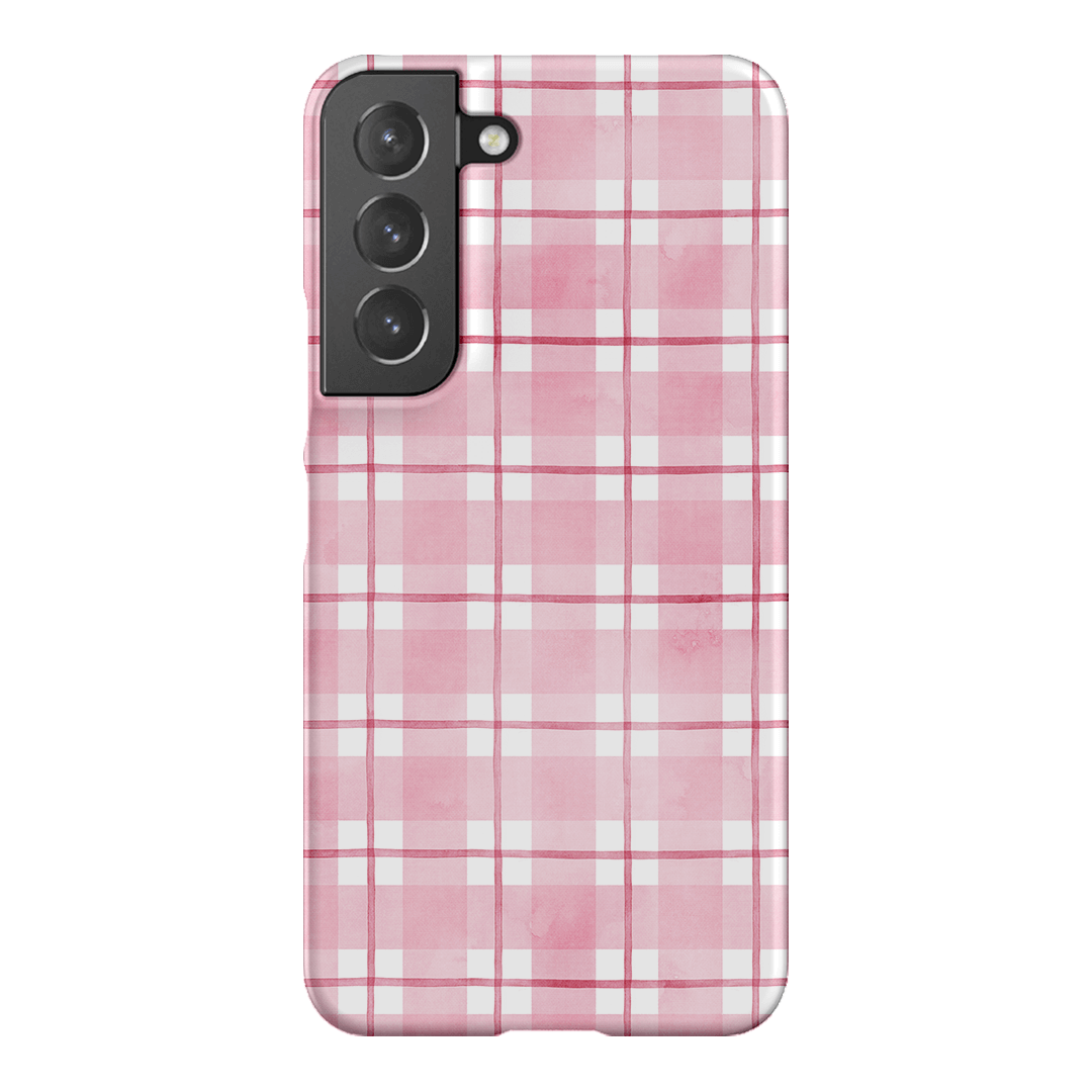 Musk Checker Printed Phone Cases Samsung Galaxy S22 Plus / Snap by Oak Meadow - The Dairy
