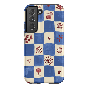 Afternoon Mezze Cornflower Printed Phone Cases Samsung Galaxy S22 Plus / Armoured by Charlie Taylor - The Dairy