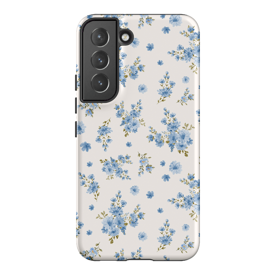 Blue Meadow Printed Phone Cases Samsung Galaxy S22 Plus / Armoured by Kasiags Art - The Dairy