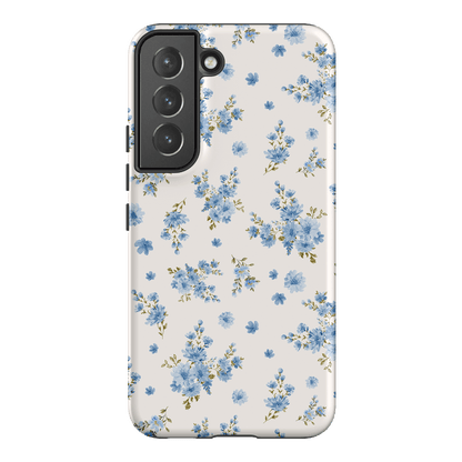 Blue Meadow Printed Phone Cases Samsung Galaxy S22 Plus / Armoured by Kasiags Art - The Dairy