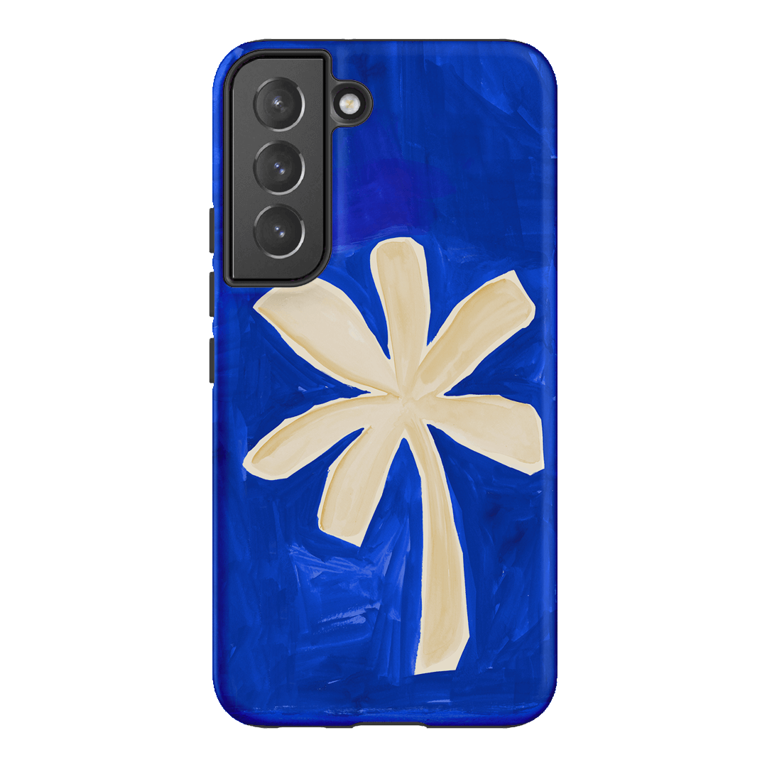 Bleu Palm Printed Phone Cases Samsung Galaxy S22 Plus / Armoured by Charlie Taylor - The Dairy