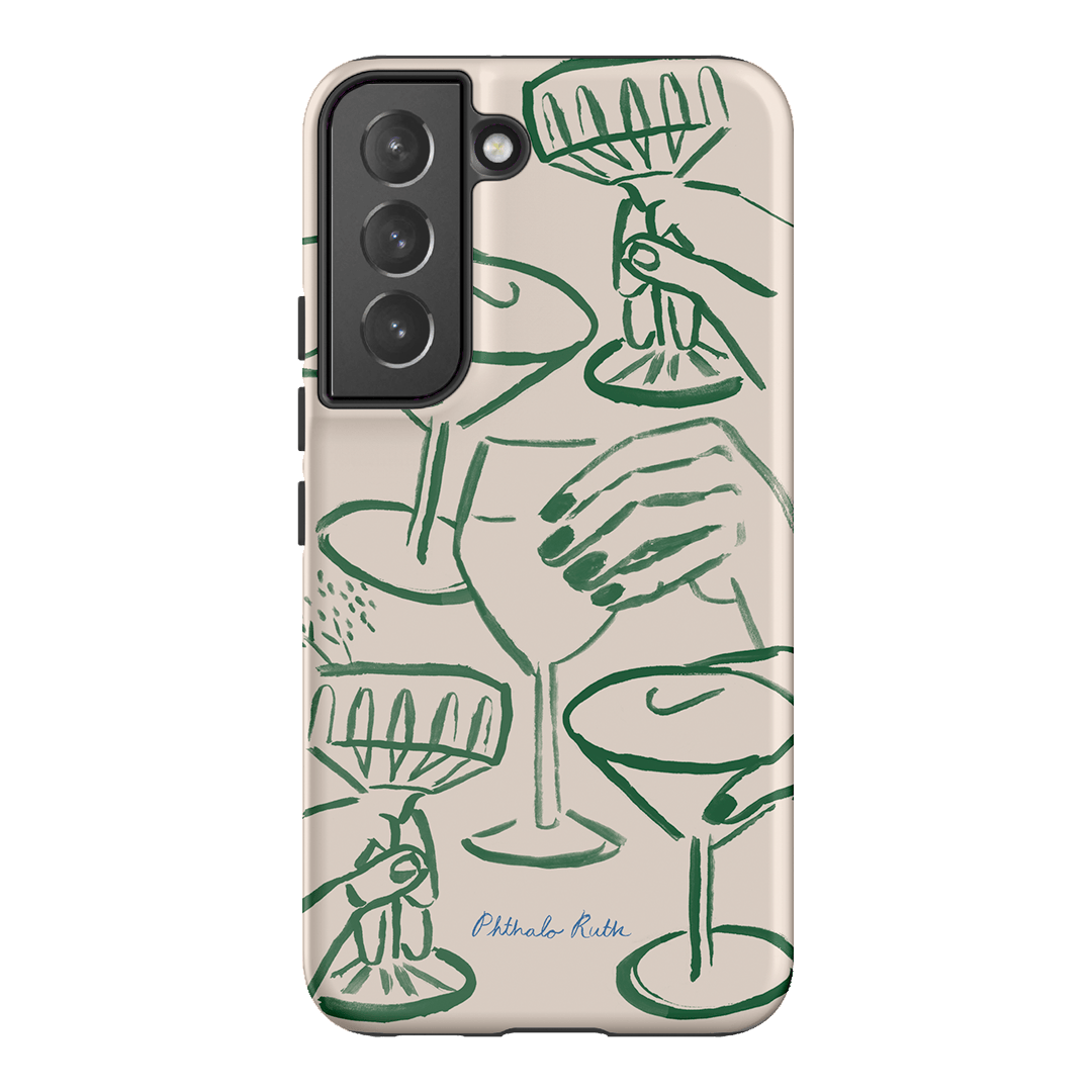 Cheers Printed Phone Cases Samsung Galaxy S22 Plus / Armoured by Phthalo Ruth - The Dairy