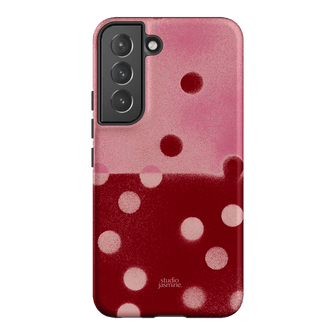 Cherry Polka Dot Printed Phone Cases Samsung Galaxy S22 Plus / Armoured by Jasmine Dowling - The Dairy