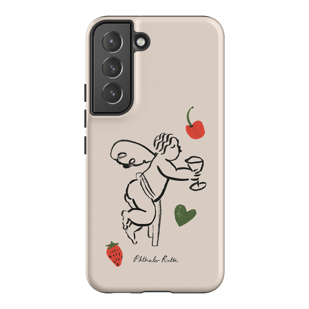 Cherub Printed Phone Cases Samsung Galaxy S22 Plus / Armoured by Phthalo Ruth - The Dairy