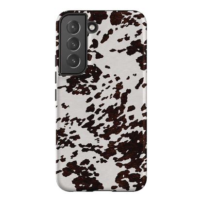 Cowhide Charm Printed Phone Cases Samsung Galaxy S22 Plus / Armoured by The Dairy - The Dairy