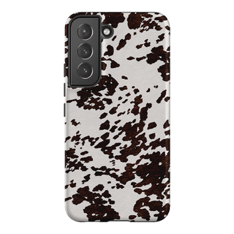 Cowhide Charm Printed Phone Cases Samsung Galaxy S22 Plus / Armoured by The Dairy - The Dairy
