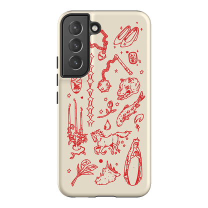 Dreamcore Cream Printed Phone Cases Samsung Galaxy S22 Plus / Armoured by Easty Beasty - The Dairy