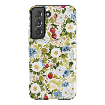 Garden Strawberries Printed Phone Cases Samsung Galaxy S22 Plus / Armoured by Ellie Mae - The Dairy