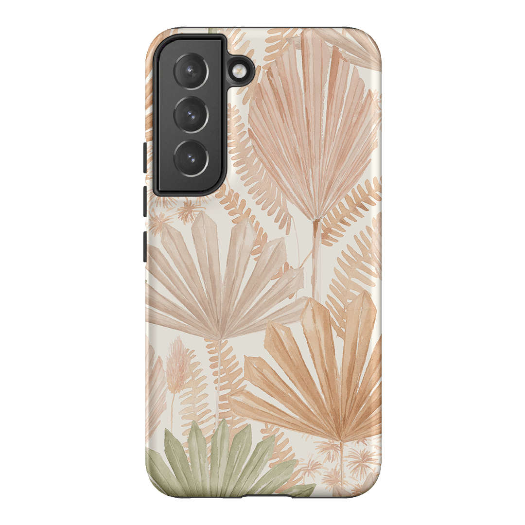 Golden Palm Printed Phone Cases Samsung Galaxy S22 Plus / Armoured by Cass Deller - The Dairy