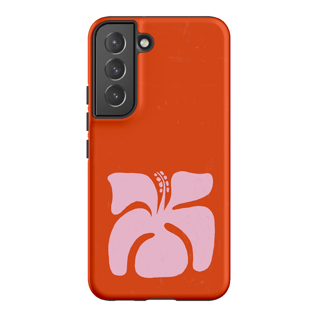 Hibiscus Crush Printed Phone Cases Samsung Galaxy S22 Plus / Armoured by Marie Fauritte - The Dairy