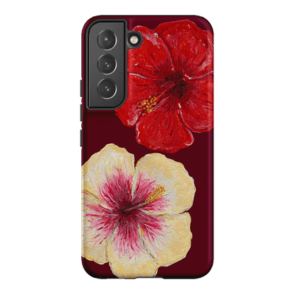 Hibiscus Flower Printed Phone Cases Samsung Galaxy S22 Plus / Armoured by BG. Studio - The Dairy