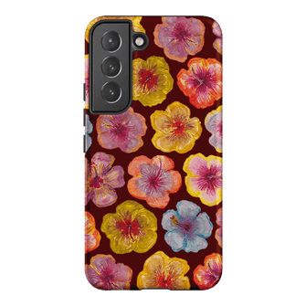 Hibiscus Holiday Rouge Printed Phone Cases Samsung Galaxy S22 Plus / Armoured by BG. Studio - The Dairy