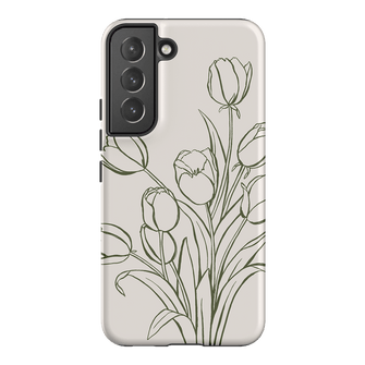 Inked Tulips Printed Phone Cases Samsung Galaxy S22 Plus / Armoured by Typoflora - The Dairy