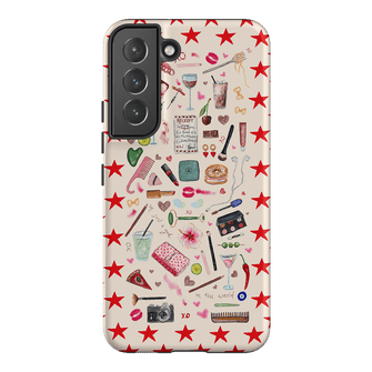Just A Girl Printed Phone Cases Samsung Galaxy S22 Plus / Armoured by BG. Studio - The Dairy