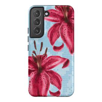 Lillies Printed Phone Cases Samsung Galaxy S22 Plus / Armoured by Sally Hungerford - The Dairy