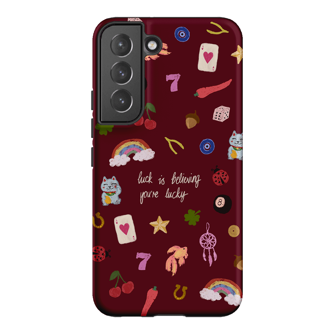 Lucky Printed Phone Cases Samsung Galaxy S22 Plus / Armoured by Amy Gibbs - The Dairy