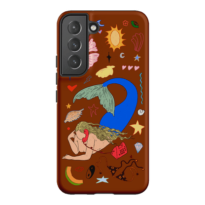 Mermaid Salad Chocolate Printed Phone Cases Samsung Galaxy S22 Plus / Armoured by Easty Beasty - The Dairy