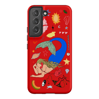 Mermaid Salad Scarlet Printed Phone Cases Samsung Galaxy S22 Plus / Armoured by Easty Beasty - The Dairy