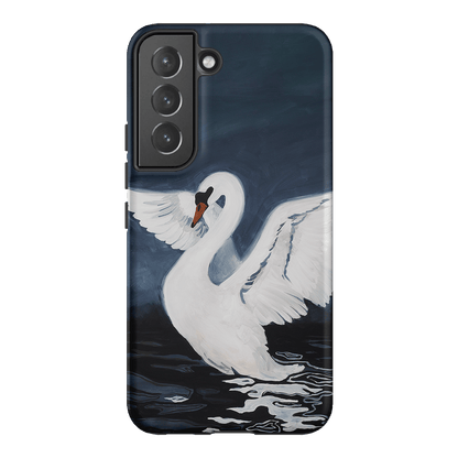 Midnight Swan Printed Phone Cases Samsung Galaxy S22 Plus / Armoured by Lisa Hu - The Dairy
