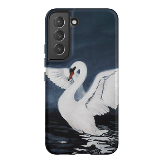 Midnight Swan Printed Phone Cases Samsung Galaxy S22 Plus / Armoured by Lisa Hu - The Dairy
