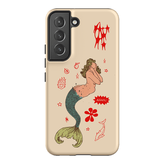 Mimi Cream Printed Phone Cases Samsung Galaxy S22 Plus / Armoured by Easty Beasty - The Dairy