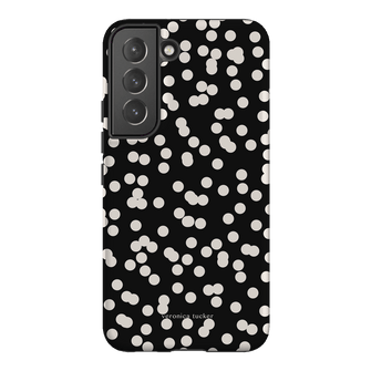 Mini Confetti Noir Printed Phone Cases Samsung Galaxy S22 Plus / Armoured by Veronica Tucker - The Dairy