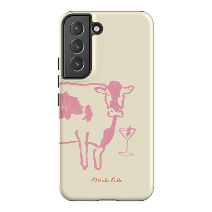 Mootini Pink Printed Phone Cases Samsung Galaxy S22 Plus / Armoured by Phthalo Ruth - The Dairy