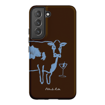 Mootini Espresso Printed Phone Cases Samsung Galaxy S22 Plus / Armoured by Phthalo Ruth - The Dairy