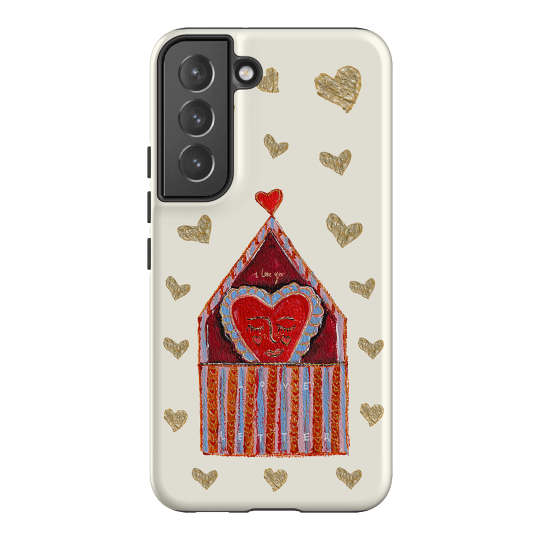 Painted Love Printed Phone Cases Samsung Galaxy S22 Plus / Armoured by BG. Studio - The Dairy