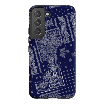Paisley Indigo Printed Phone Cases Samsung Galaxy S22 Plus / Armoured by The Dairy - The Dairy