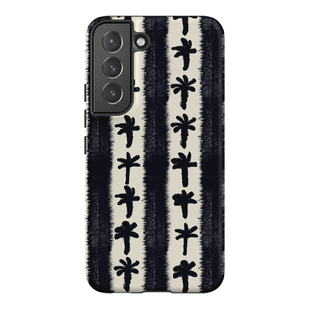 Palm Stripe Printed Phone Cases Samsung Galaxy S22 Plus / Armoured by Desmond & Dempsey - The Dairy