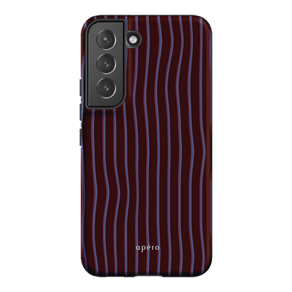 Panama Burgundy Printed Phone Cases Samsung Galaxy S22 Plus / Armoured by Apero - The Dairy