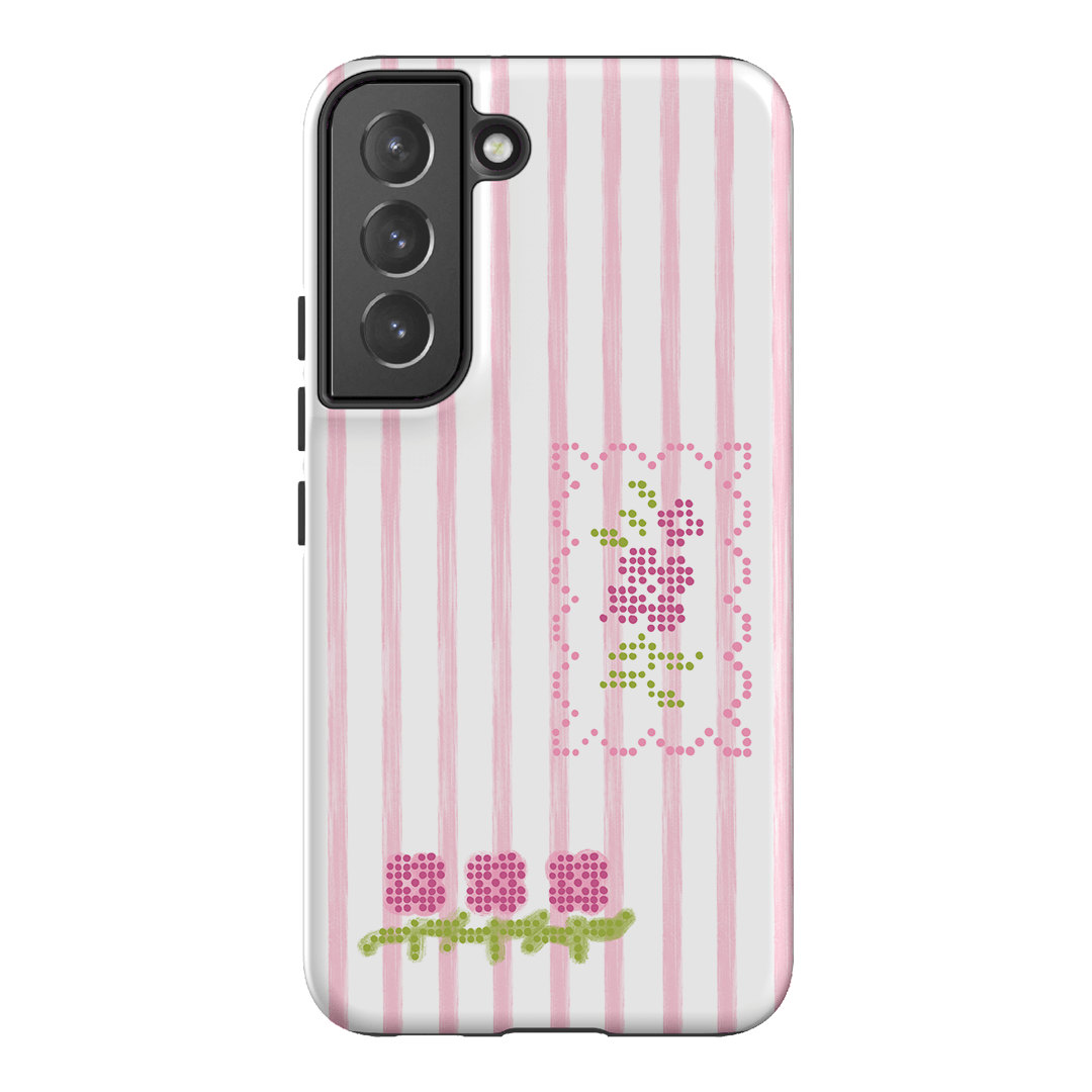 Patchwork Pink Printed Phone Cases Samsung Galaxy S22 Plus / Armoured by Kayla Carr - The Dairy