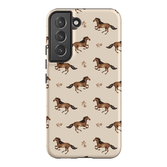 Running Horse Printed Phone Cases Samsung Galaxy S22 Plus / Armoured by Kasiags Art - The Dairy