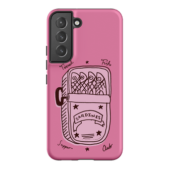 Sardine Social Pink Printed Phone Cases Samsung Galaxy S22 Plus / Armoured by The Dairy - The Dairy
