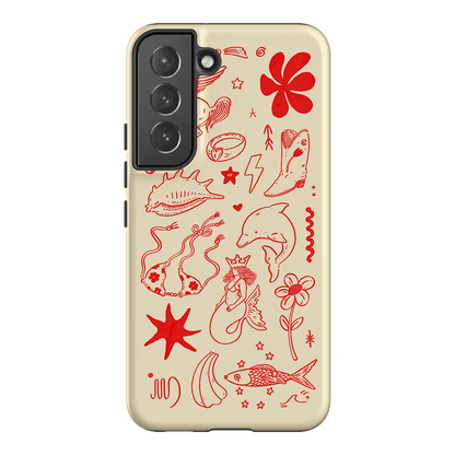 Spiced Cowboy Cream Printed Phone Cases Samsung Galaxy S22 Plus / Armoured by Easty Beasty - The Dairy