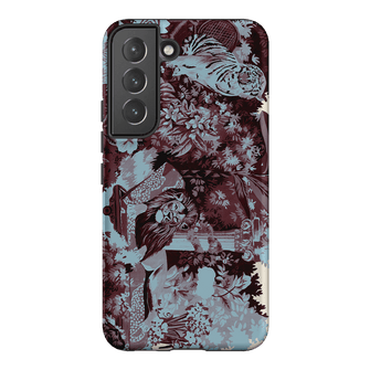 Tippi Blue Printed Phone Cases Samsung Galaxy S22 Plus / Armoured by Desmond & Dempsey - The Dairy