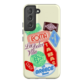 Well Travelled Printed Phone Cases Samsung Galaxy S22 Plus / Armoured by The Dairy - The Dairy