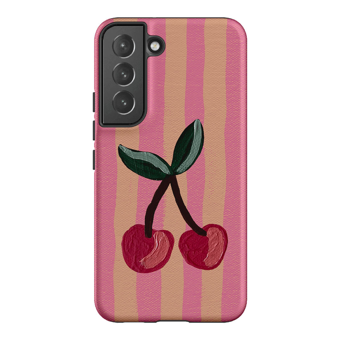 Cherry On Top Printed Phone Cases Samsung Galaxy S22 Plus / Armoured by Amy Gibbs - The Dairy