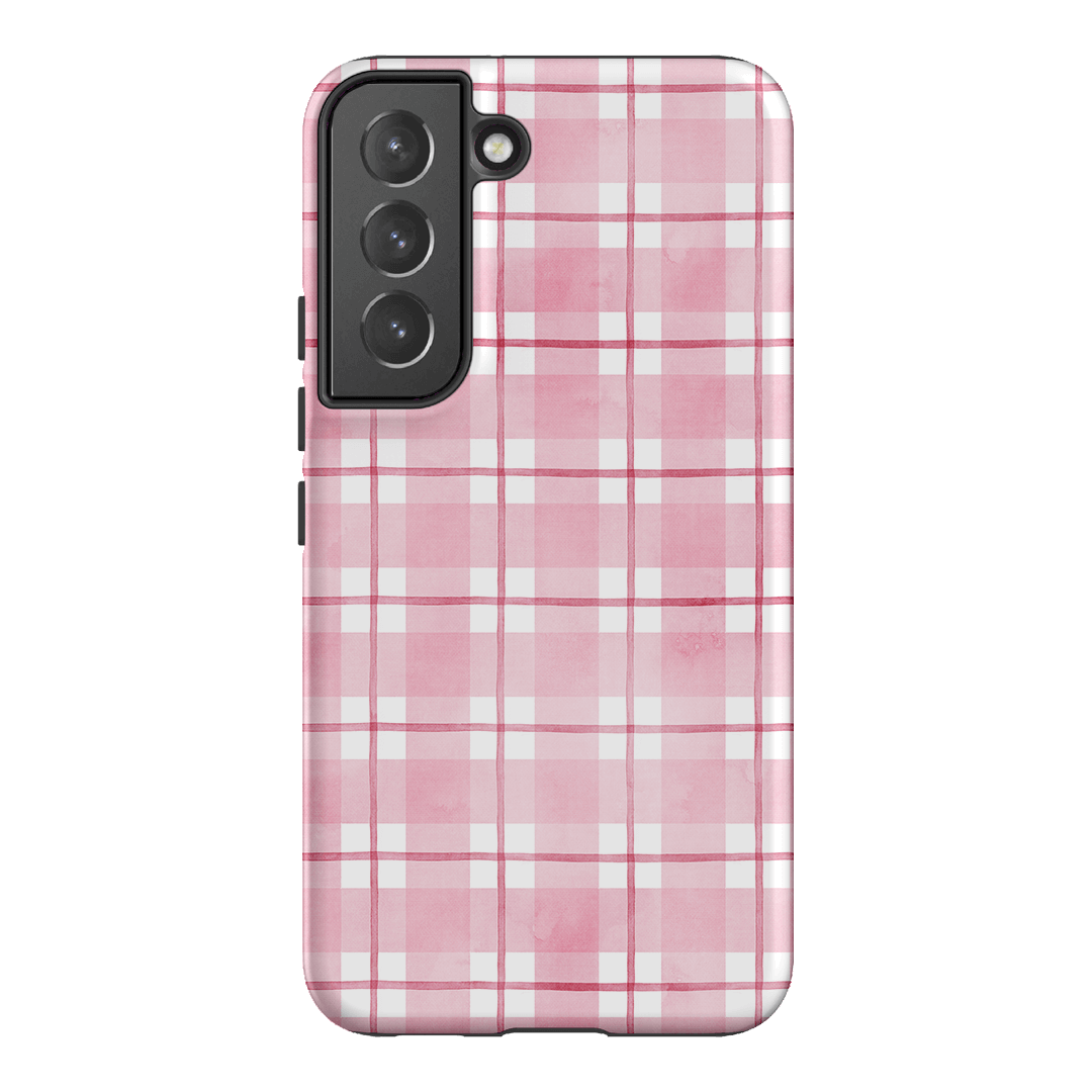Musk Checker Printed Phone Cases Samsung Galaxy S22 Plus / Armoured by Oak Meadow - The Dairy