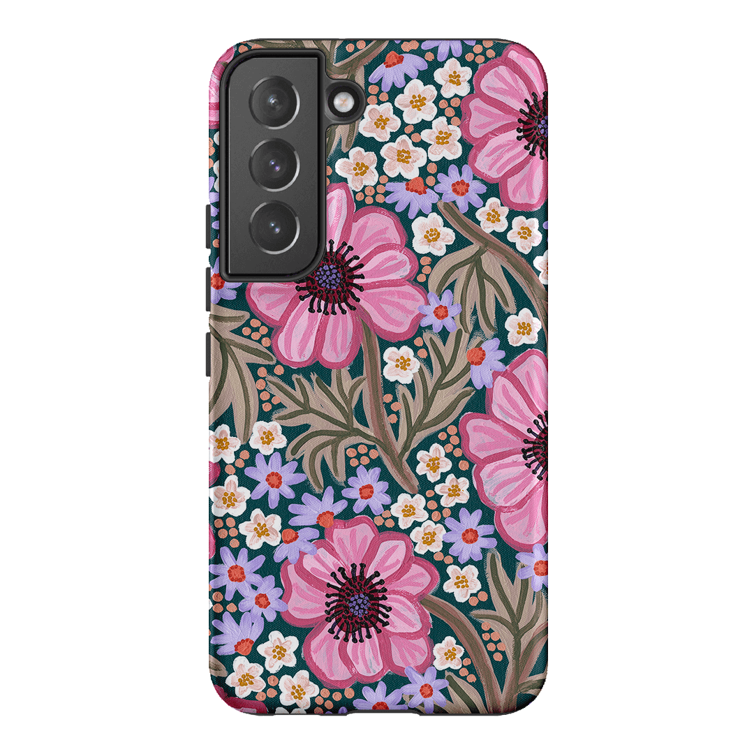 Pretty Poppies Printed Phone Cases Samsung Galaxy S22 Plus / Armoured by Amy Gibbs - The Dairy