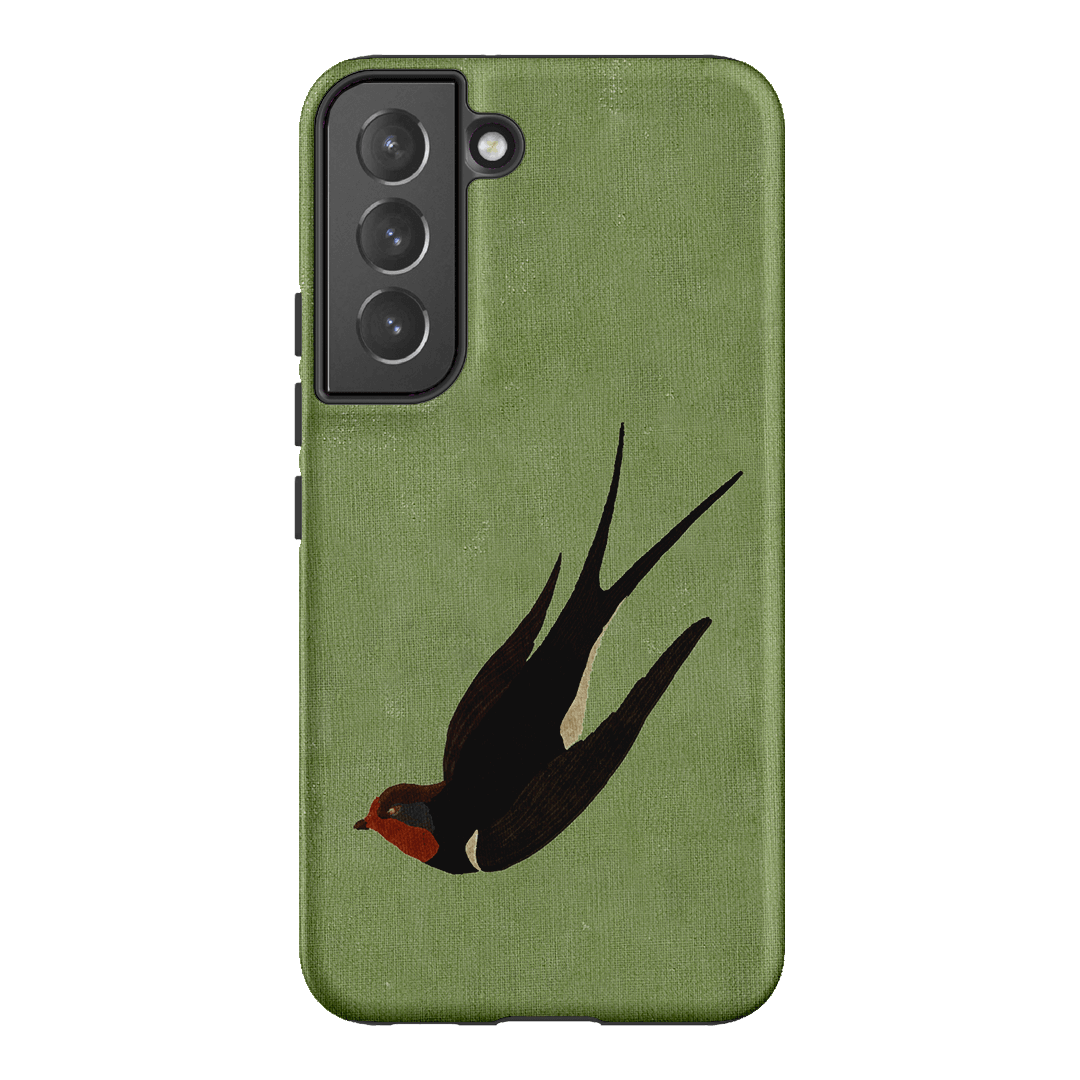 Swallow Printed Phone Cases Samsung Galaxy S22 Plus / Armoured by Fenton & Fenton - The Dairy