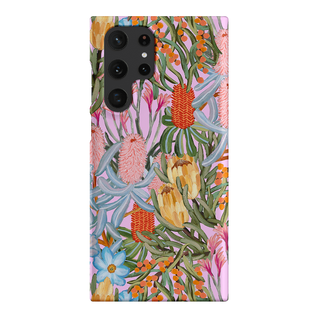 Floral Sorbet Printed Phone Cases Samsung Galaxy S22 Ultra / Snap by Amy Gibbs - The Dairy