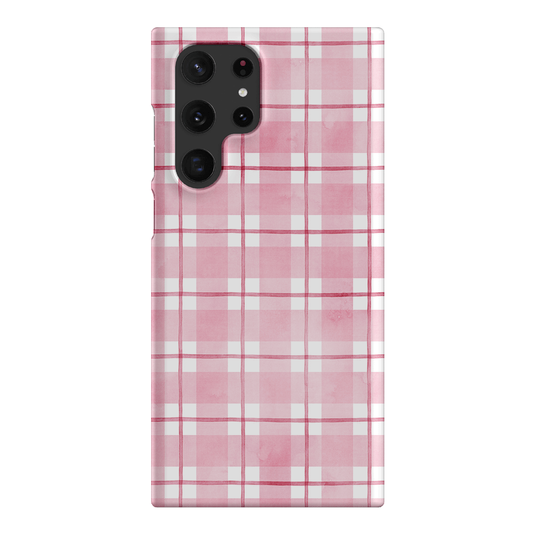 Musk Checker Printed Phone Cases Samsung Galaxy S22 Ultra / Snap by Oak Meadow - The Dairy